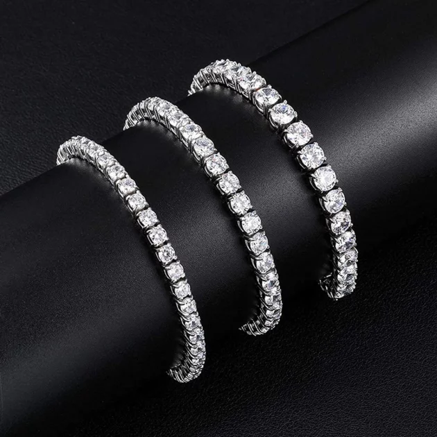 Moissanite Bracelet in various sizes