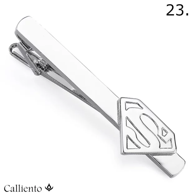 Novelty Tie Clips cut from Copper - various designs and colors.