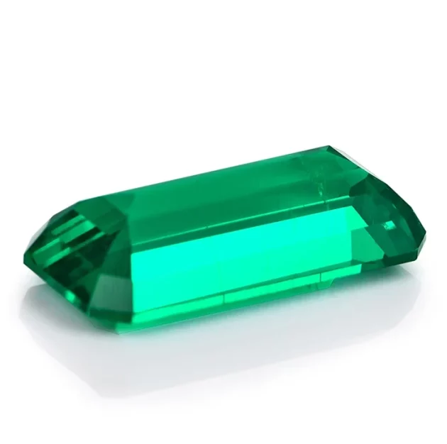 2.6 Carat Emerald Rectangular Cut 7x11mm