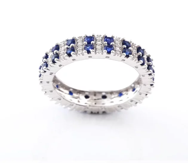 Elegant-Constellation-Sapphire-Ring-in-Sterling-Silver-Certified