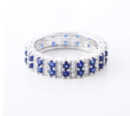 Elegant-Constellation-Sapphire-Ring-in-Sterling-Silver-Certified